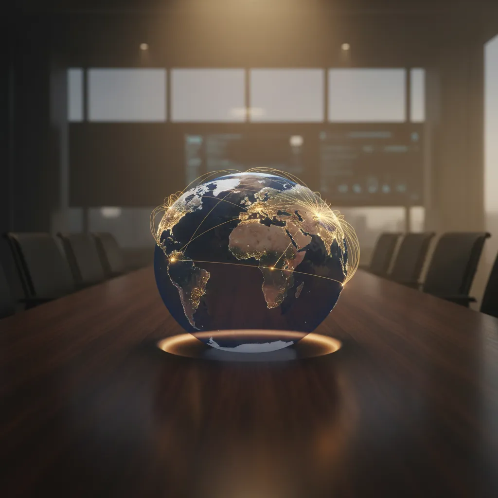 Strategic global port logistics and macro industrial view