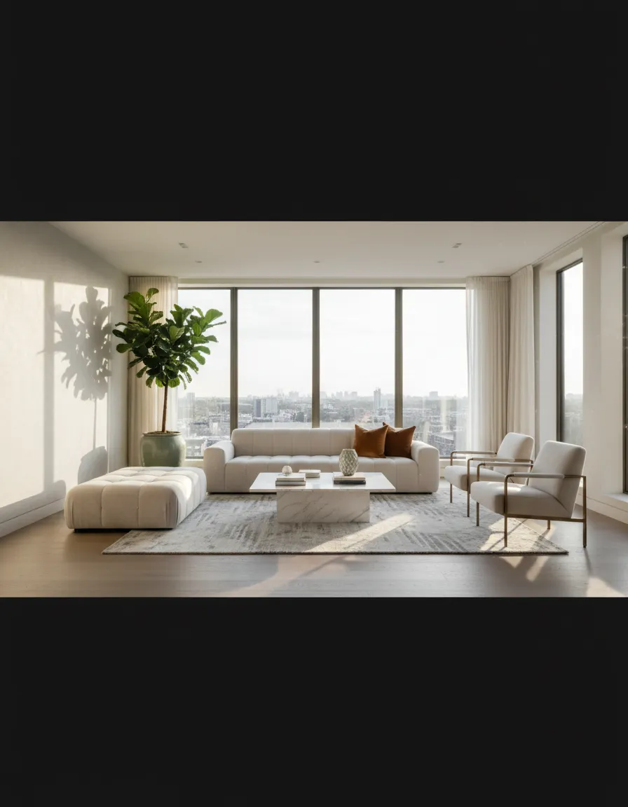 Beautifully styled interior of a staged luxury home in Chino Hills