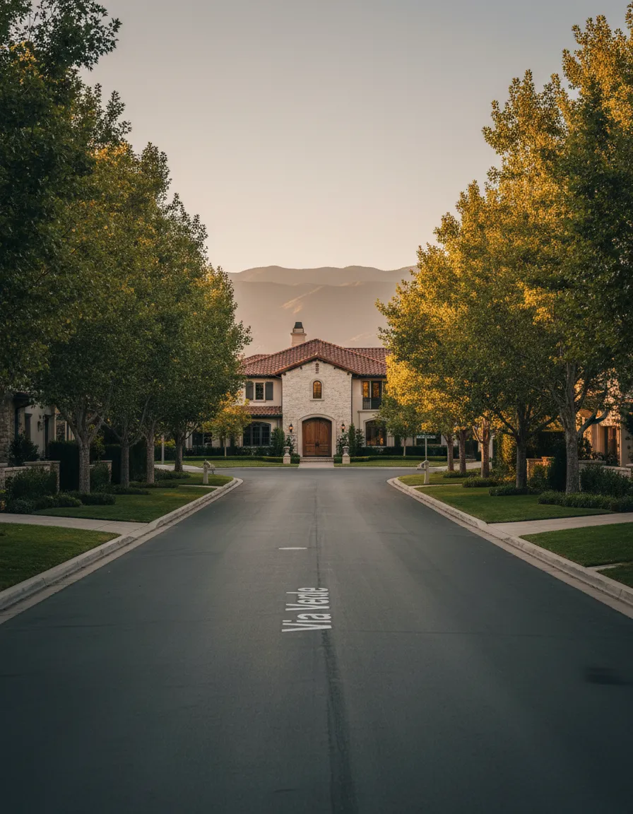 Via Verde neighborhood character and country club lifestyle in San Dimas