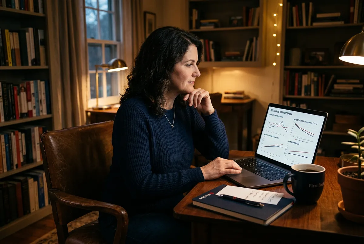 Refinancing timing evaluation and home equity analysis