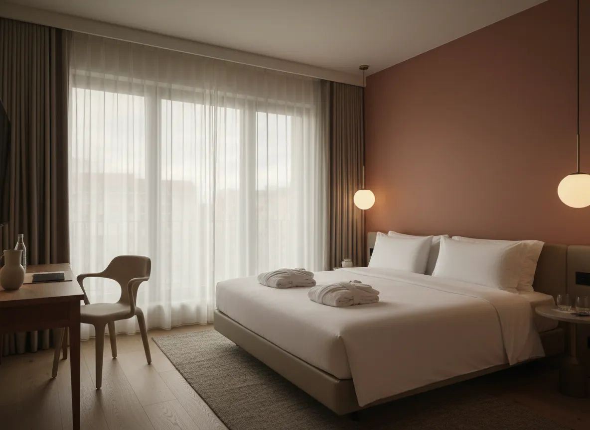 Habitación Deluxe King en hotel boutique de lujo