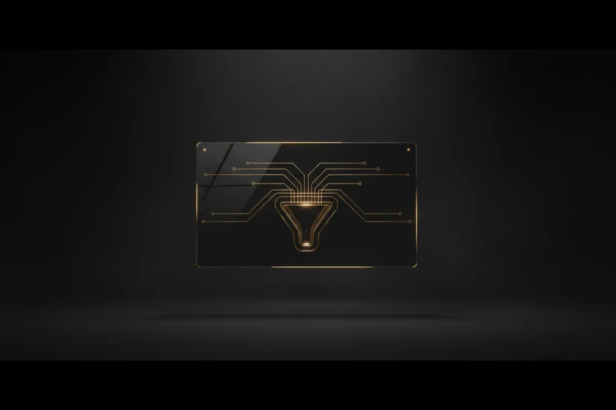 Sleek dashboard mockup showing instant lead capture and AI responses