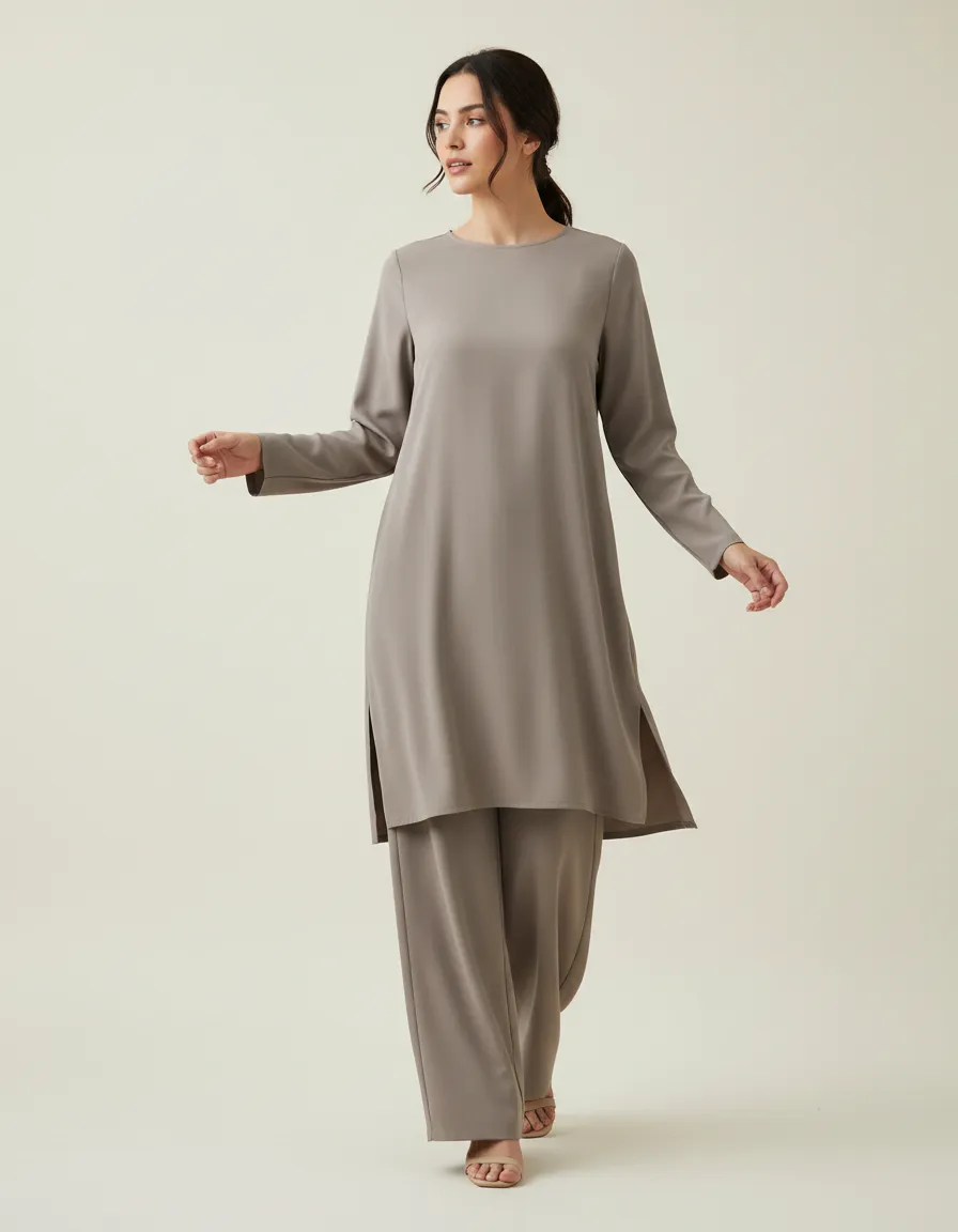 Two-piece modest co-ord set