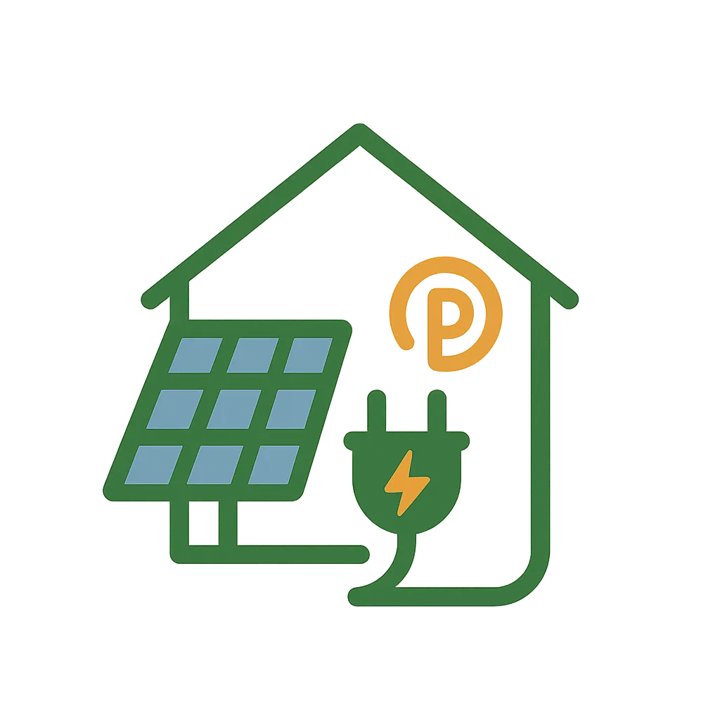 Energiekosten, PV, Strom, Wärmepumpe Logo