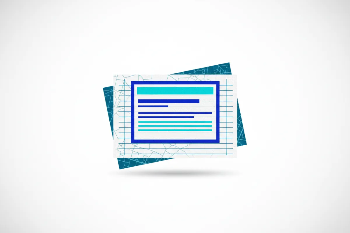 Document texture representing real estate due diligence
