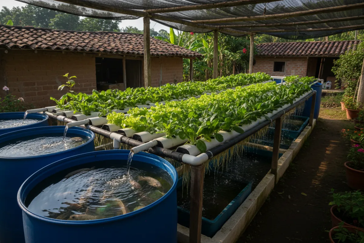 Aquaponia – Sustainable Food Production