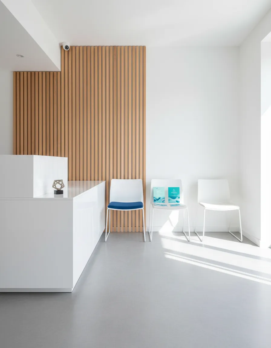 Moderne tandartspraktijk interieur