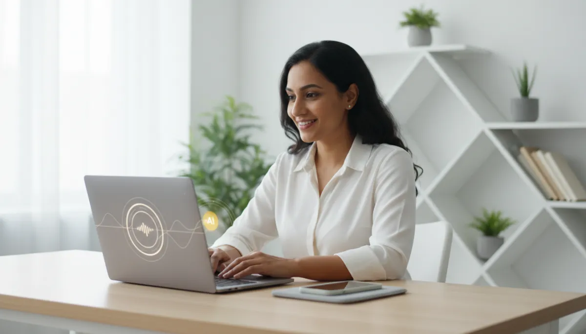 Video thumbnail of woman on laptop