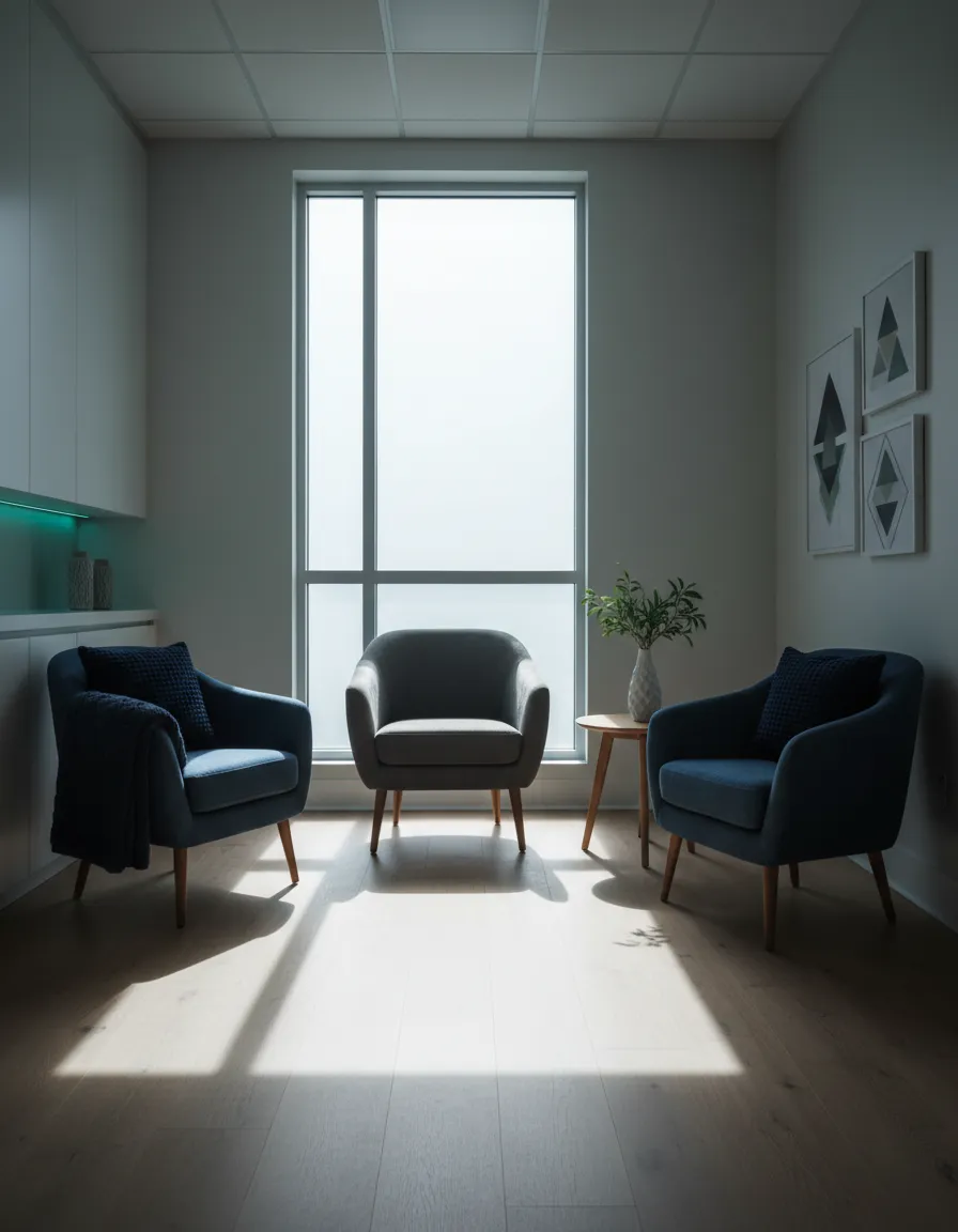 A professional and welcoming medical consultation environment