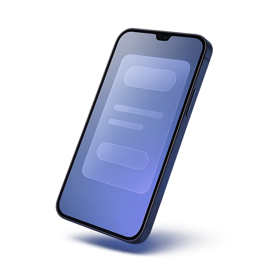 Kardo premium digital business card floating interface