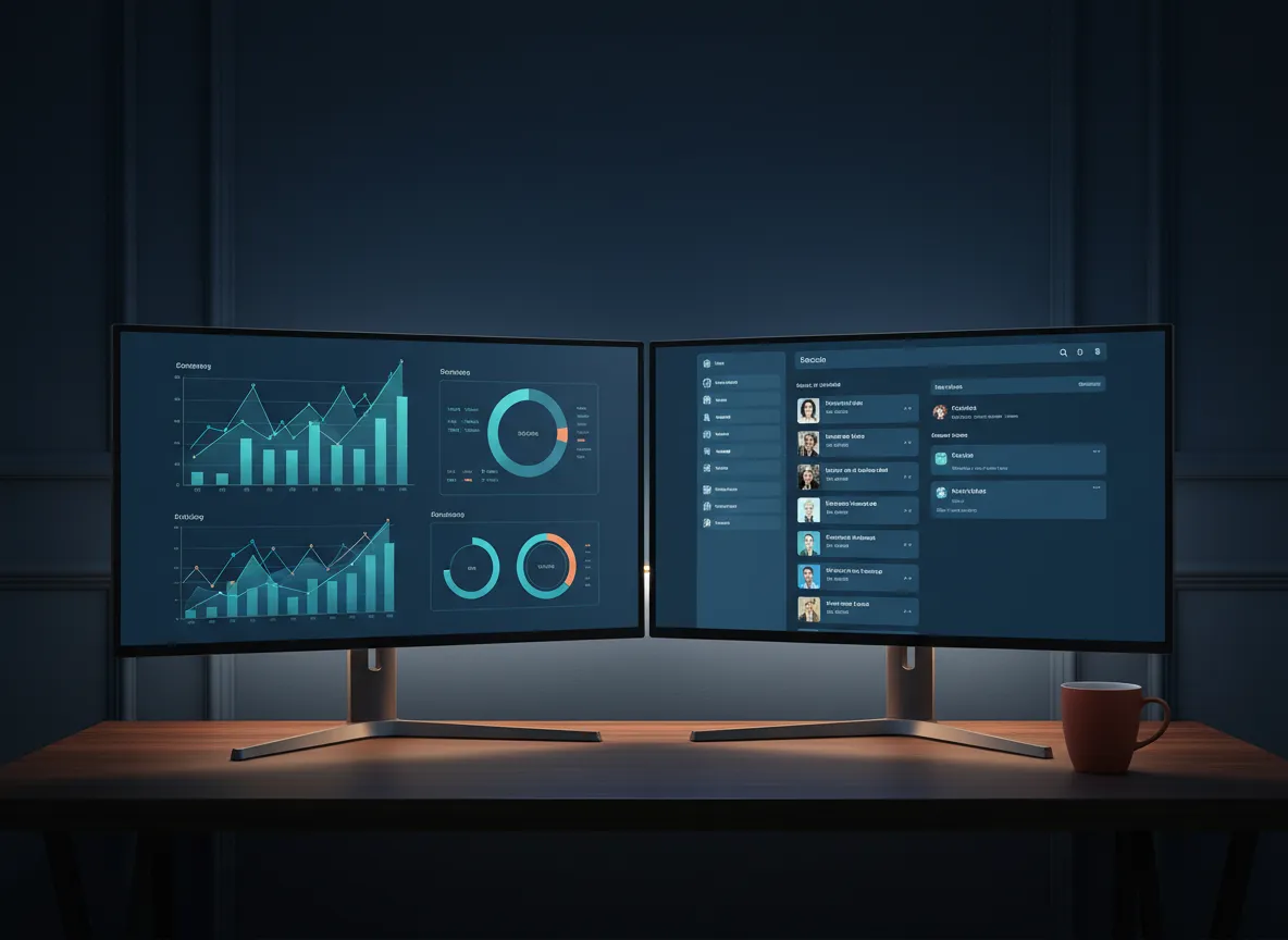 Dashboard showing buyer intent capture through Google Search and Social Retargeting