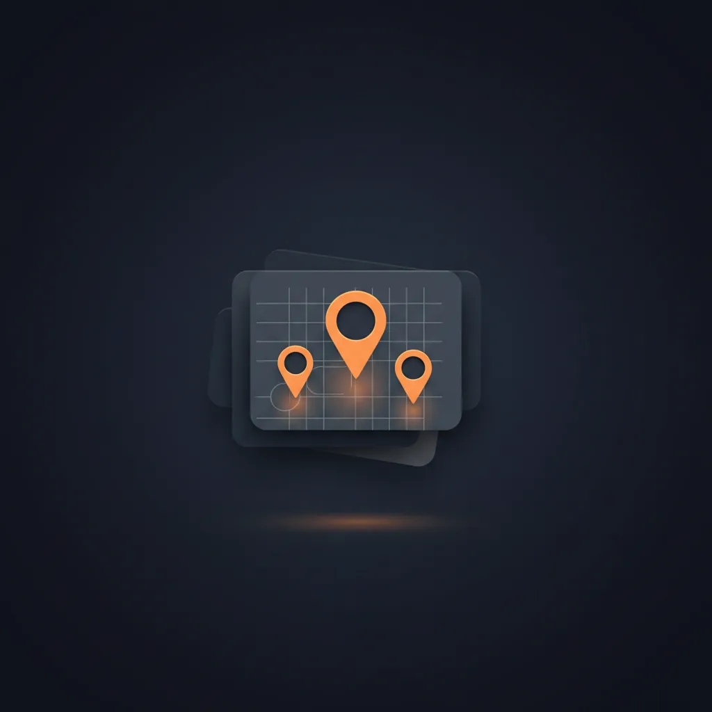 Map pack opportunity mock-up showing local business visibility in search results