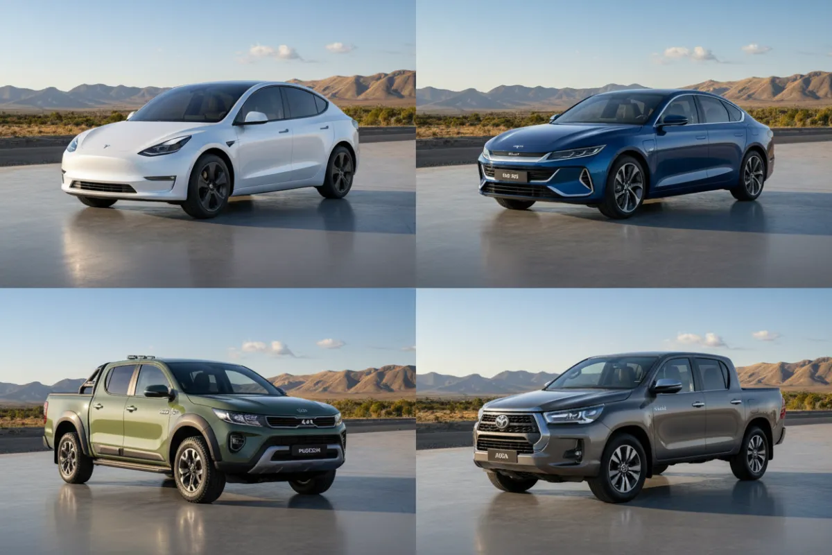 New Cars 2026 Collage