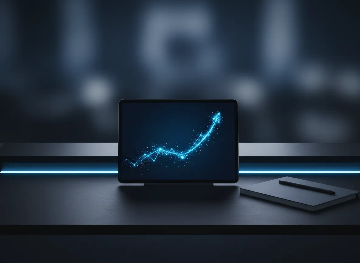 Sophisticated financial charts and planning documents