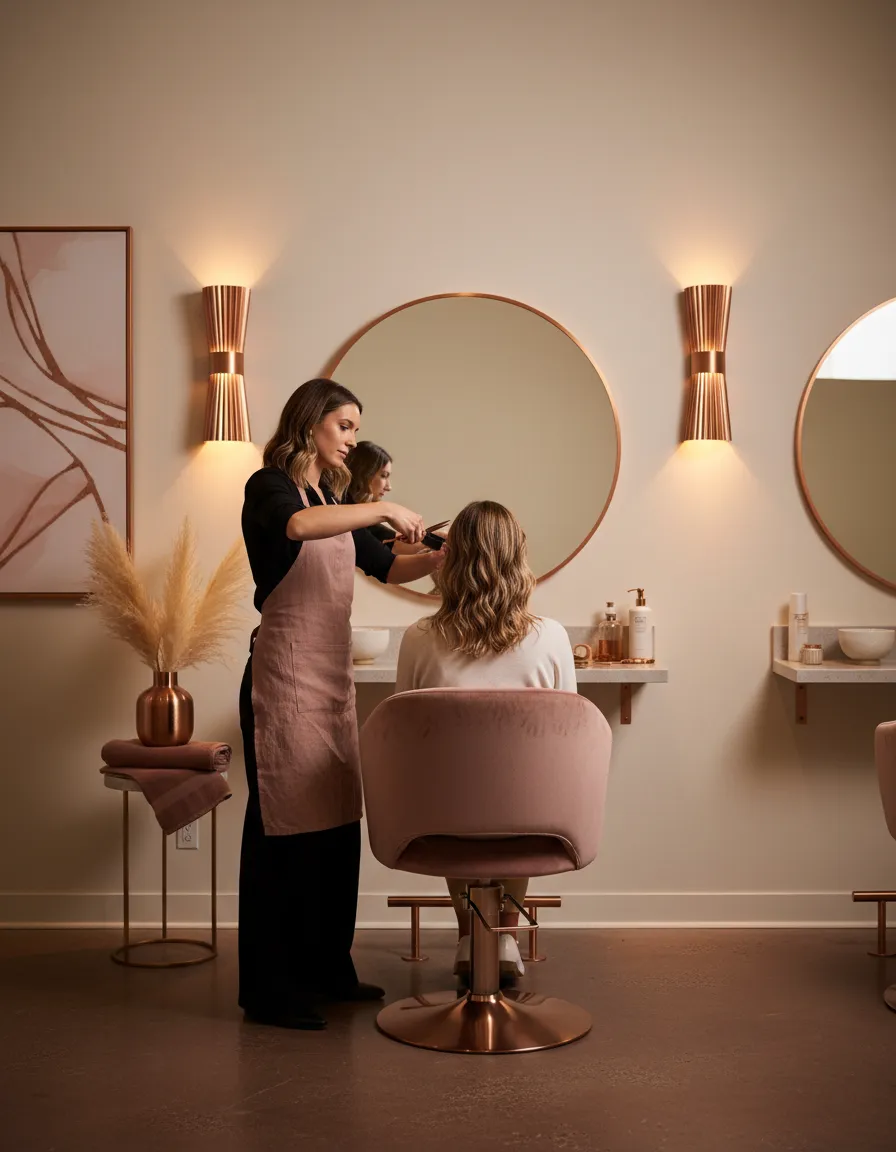 Jessie's Hair & Beauty Salon Interior