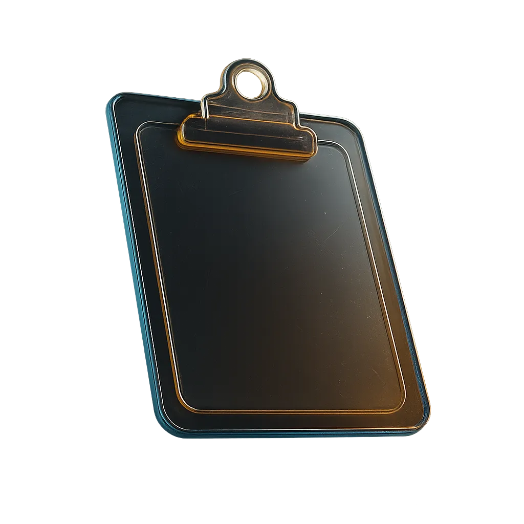 Transparent cutout illustration representing organized schedule management and community church services