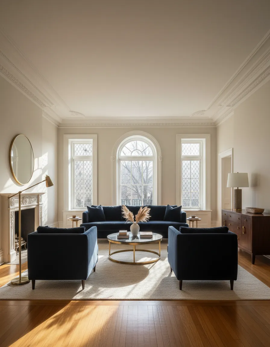 Bright interior of an Ontario home