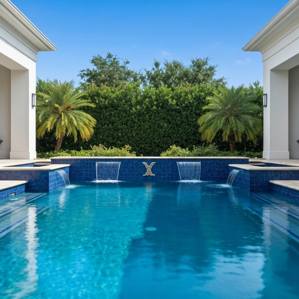 Visual representation of varied luxury pool installations