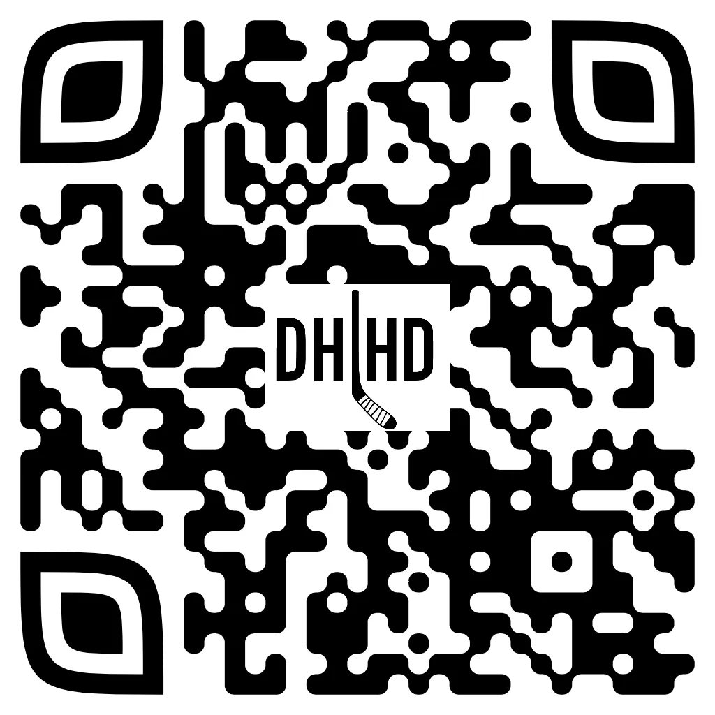 QR Code with Hockey Logo