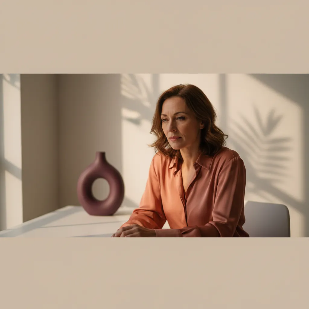 Soft focus portrait of Sara