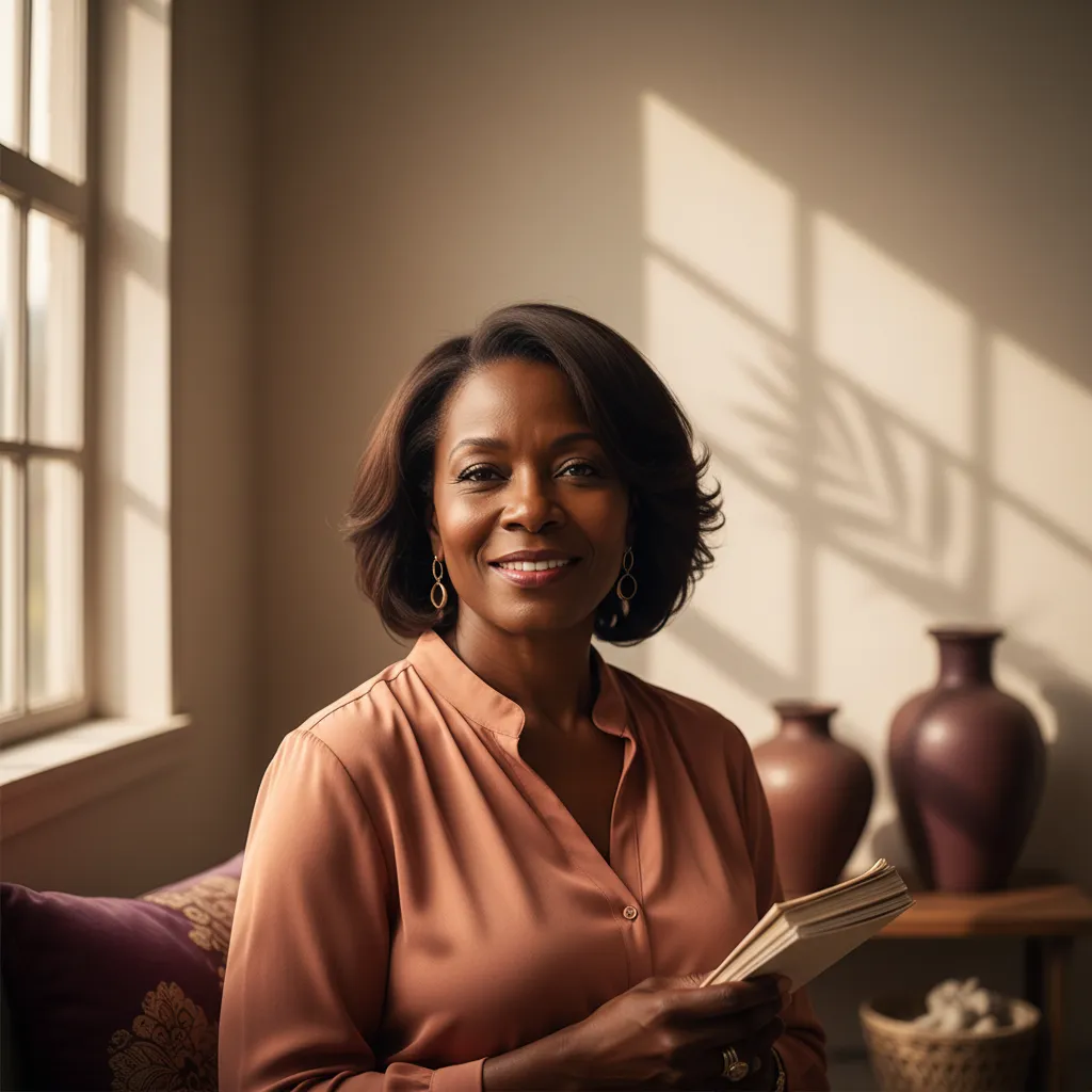 Soft focus portrait of Keisha