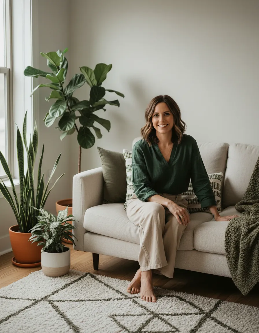 Founder portrait wellness coach