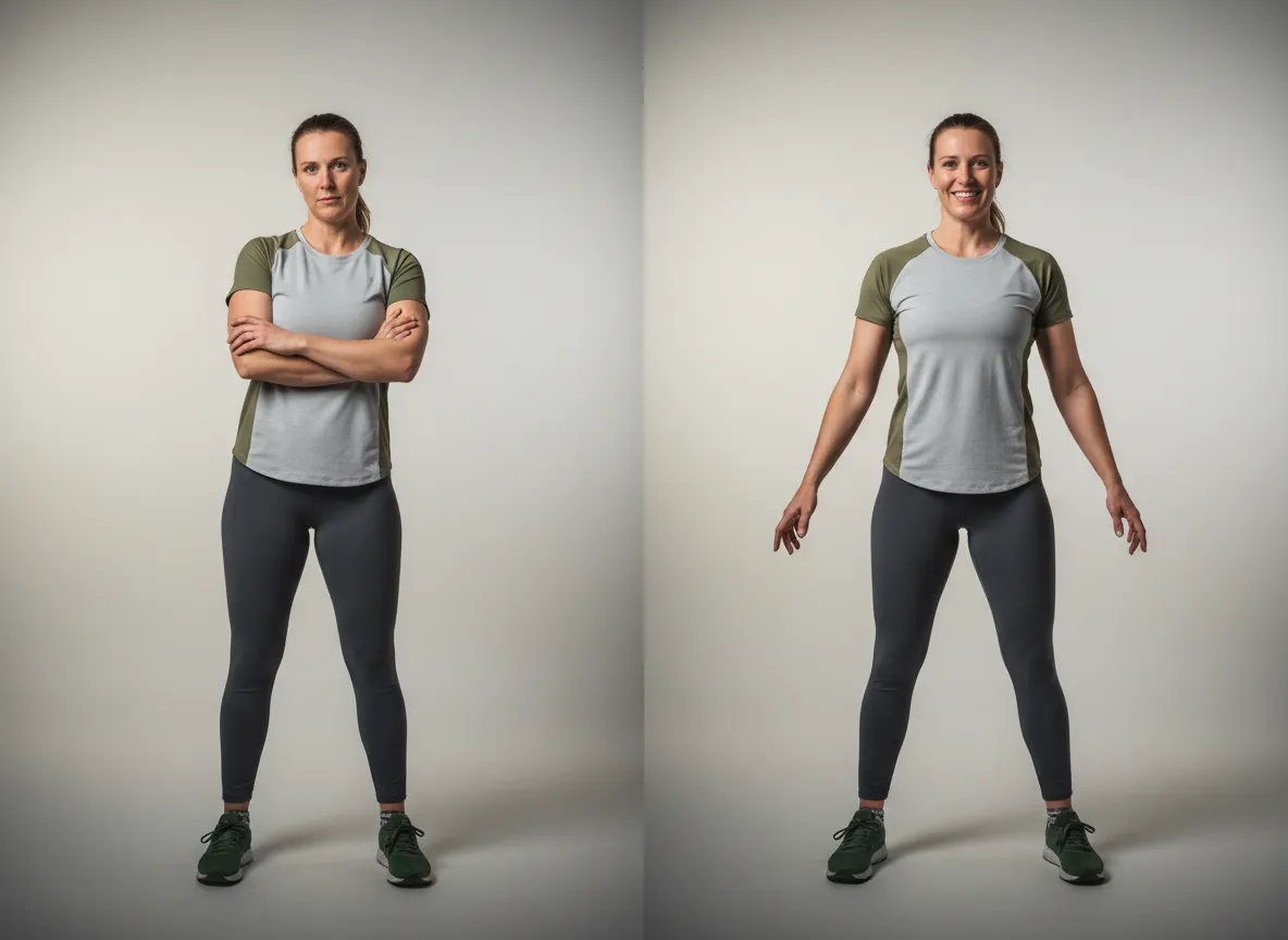 Before and after body transformation 3