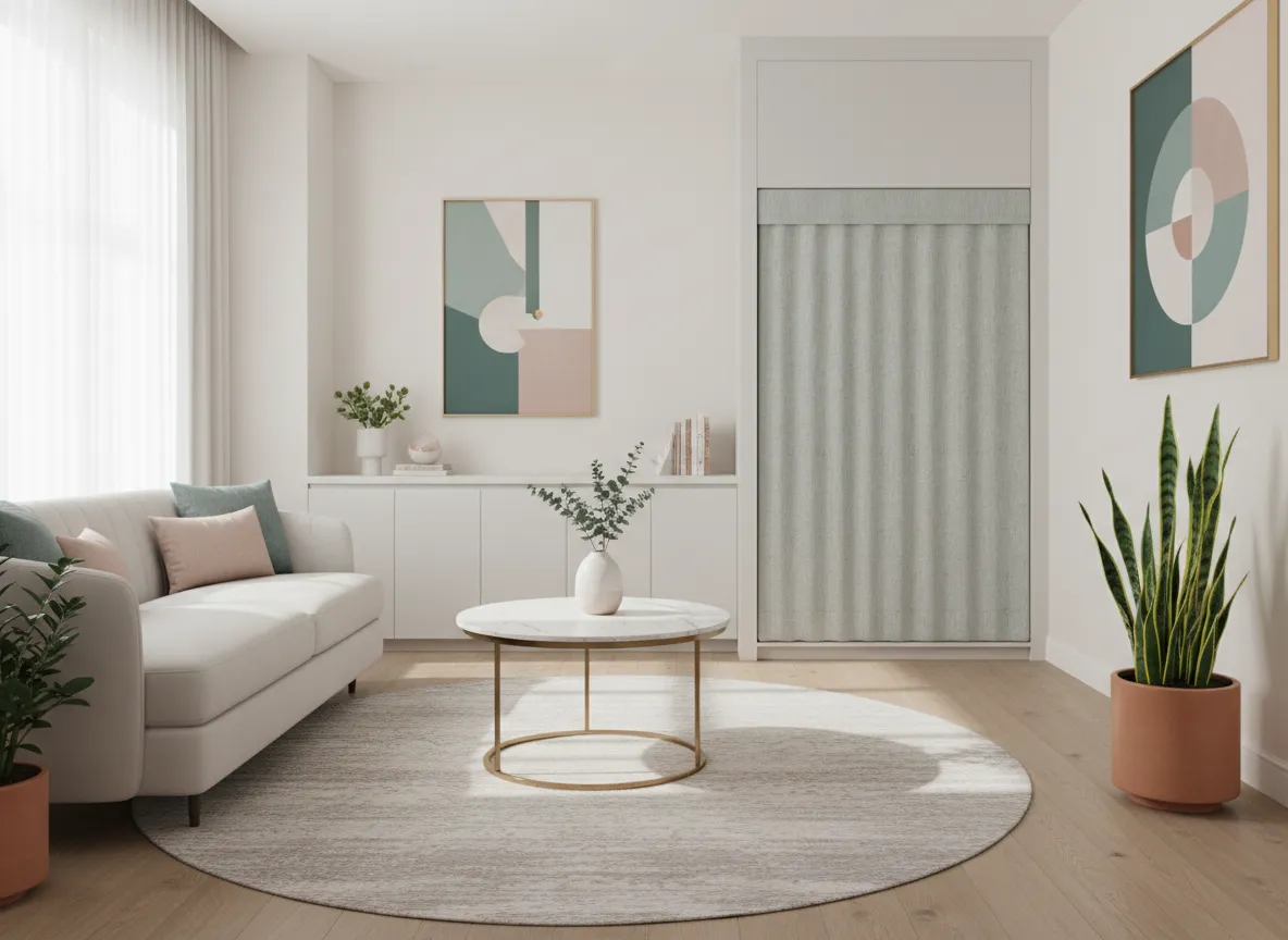 Ambiente acolhedor de clínica de saúde íntima feminina