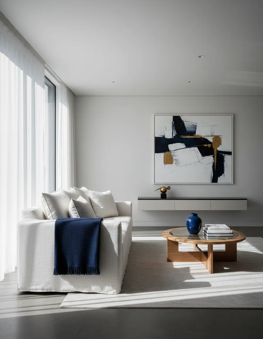 Premium living space representing professional property setup