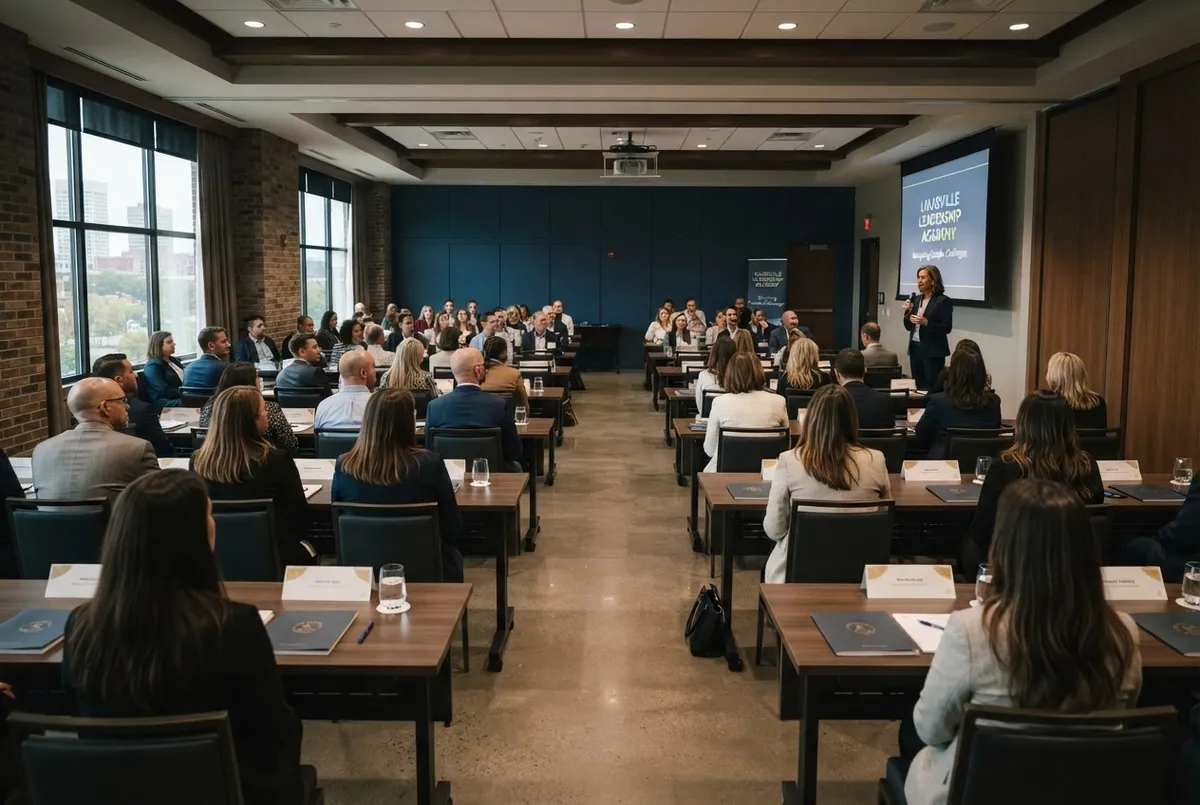 Executive leadership academy seminar room in Louisville