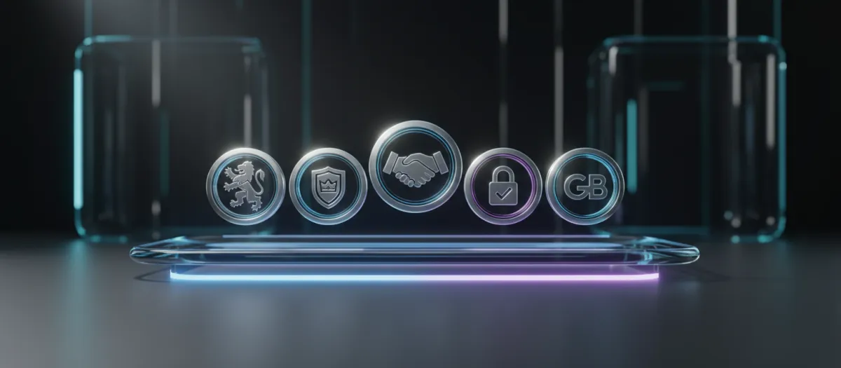 Trust badges from UK businesses