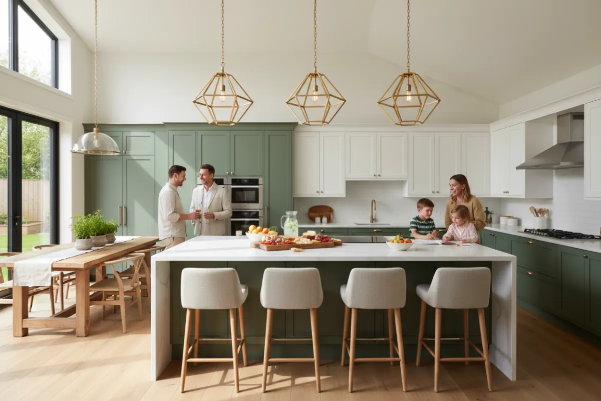 Renovated kitchen with open concept design by your business