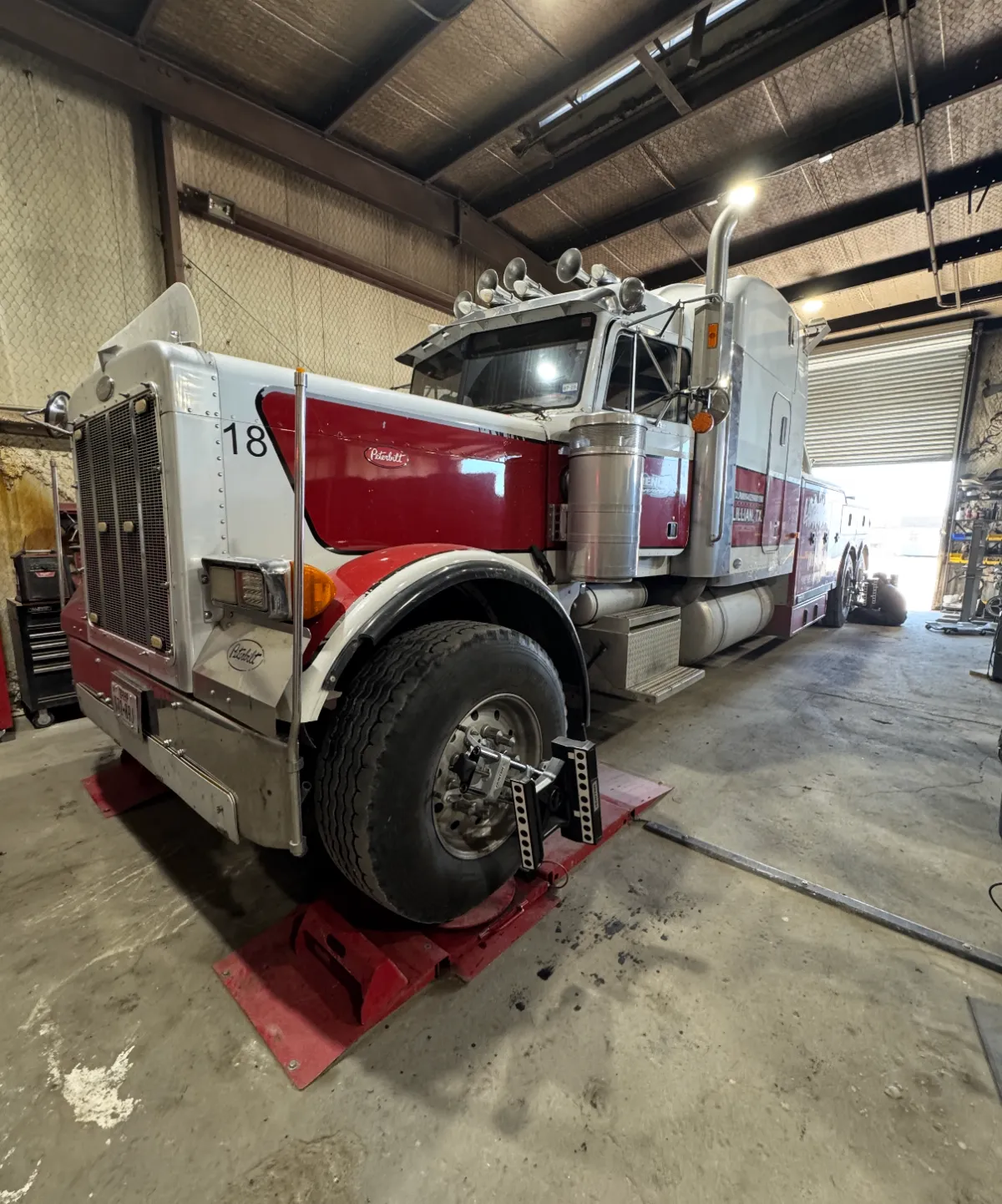Peterbilt alignment service