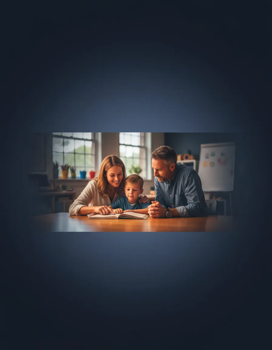 Founders of Your Learning Corner mentoring a student