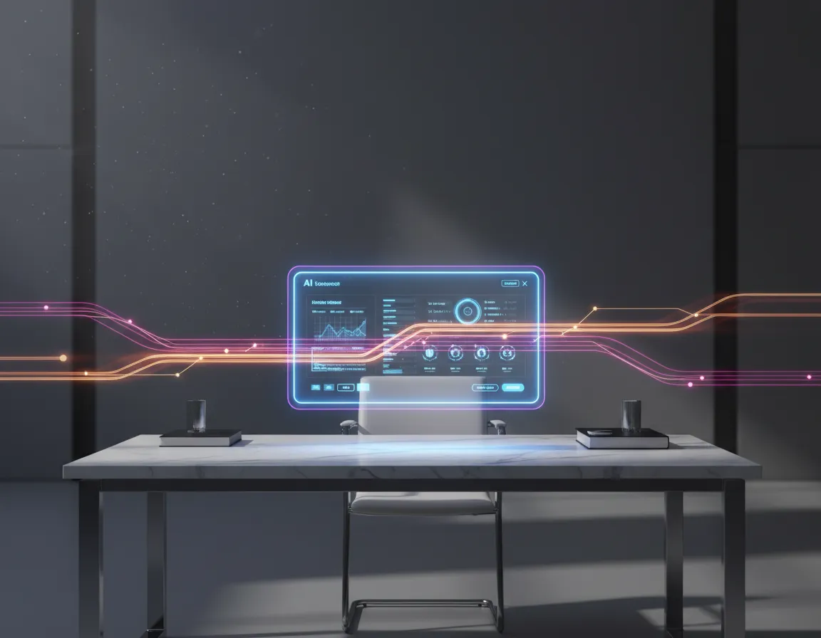 AI Lead Generation interface with incoming prospect pipeline