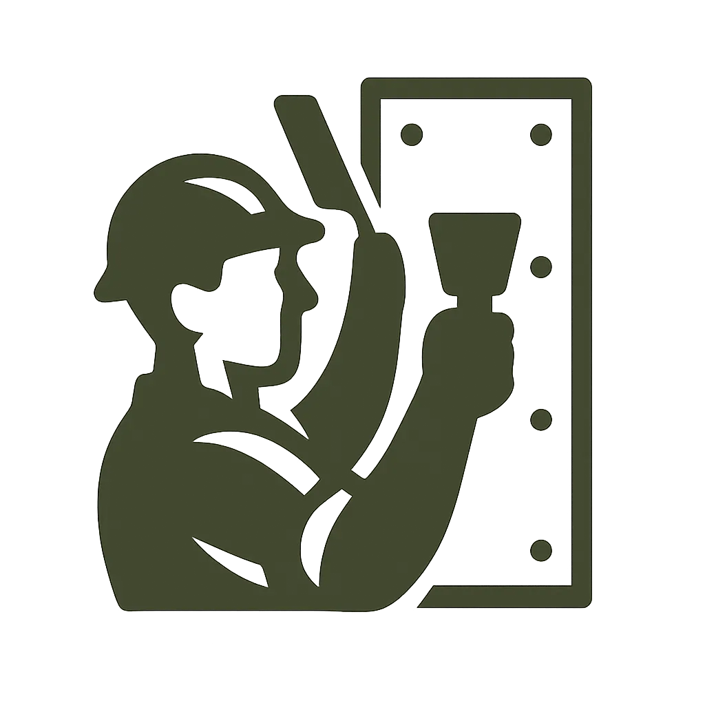 U.S. Drywall WWII Army Logo