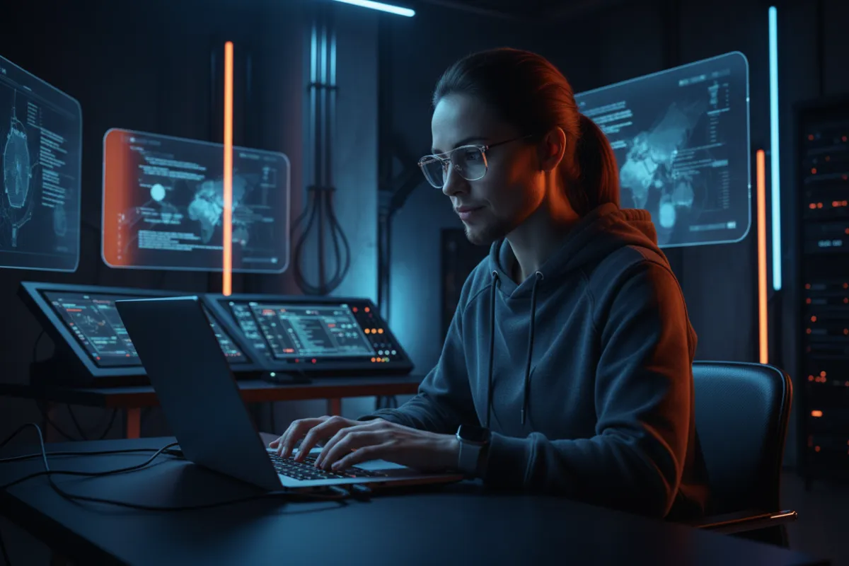 Engineer coding advanced machine learning systems