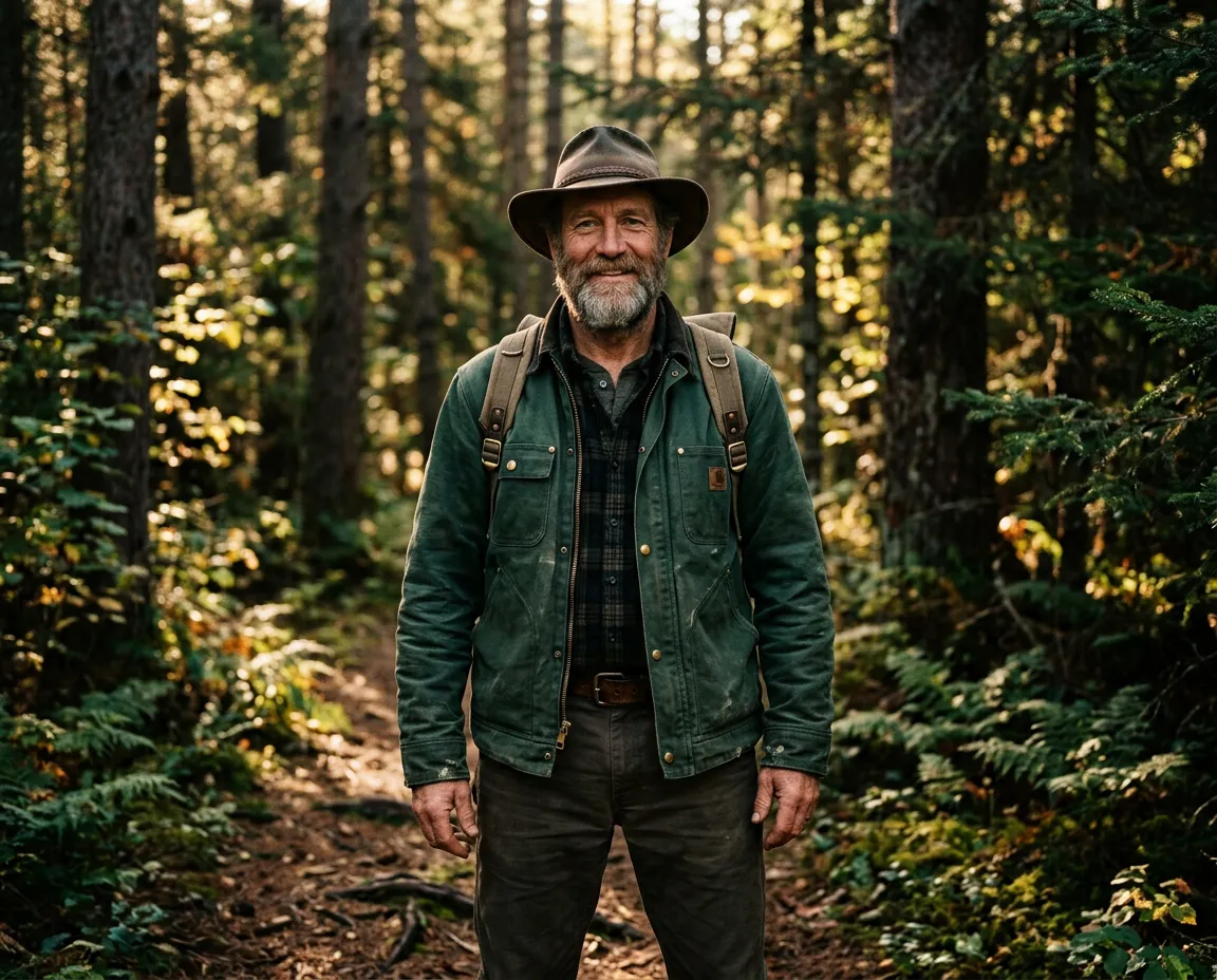 Owner Luc Dube inside Jericho Outdoors shop in Berlin New Hampshire