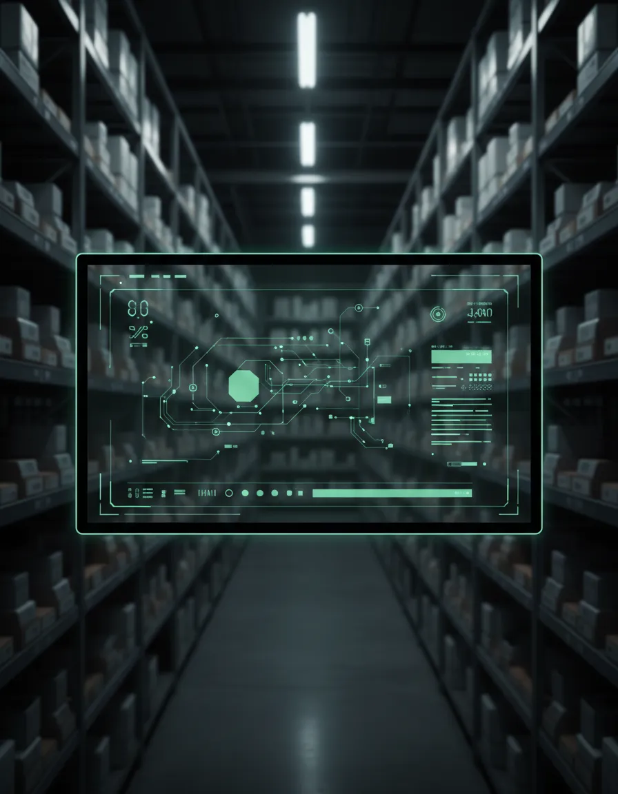 Secure inventory tracking dashboard