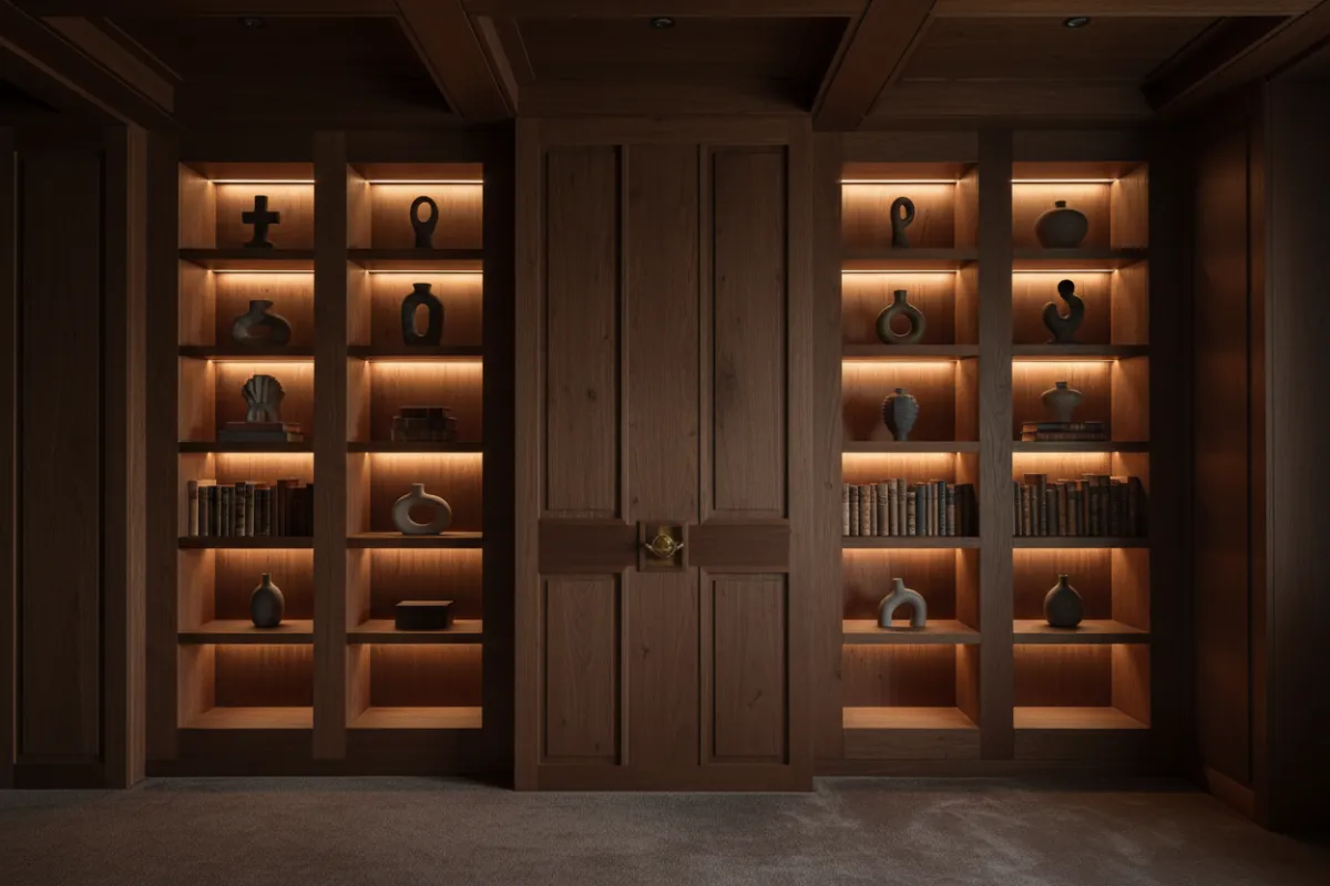 Wall panelling and room finishes