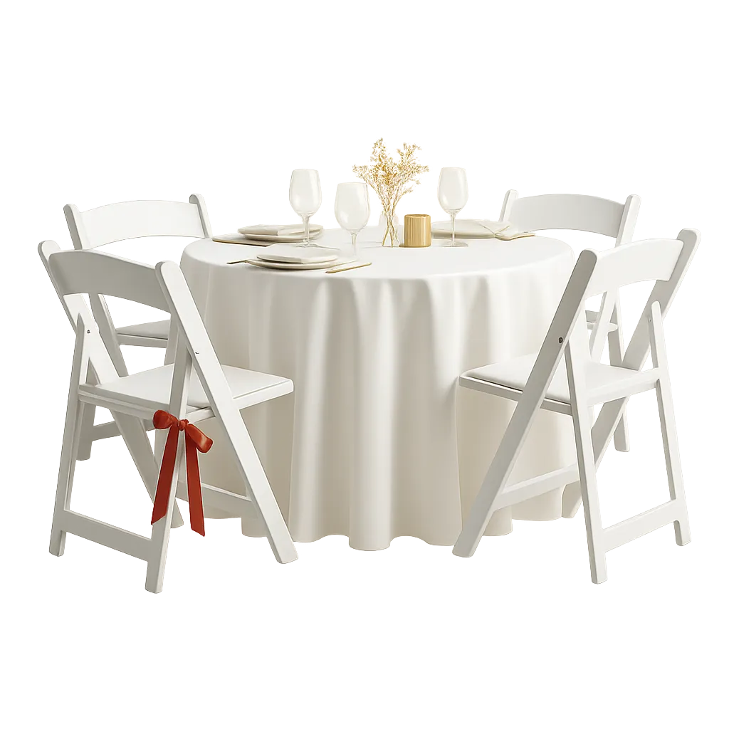 Wedding Essentials rental package setup