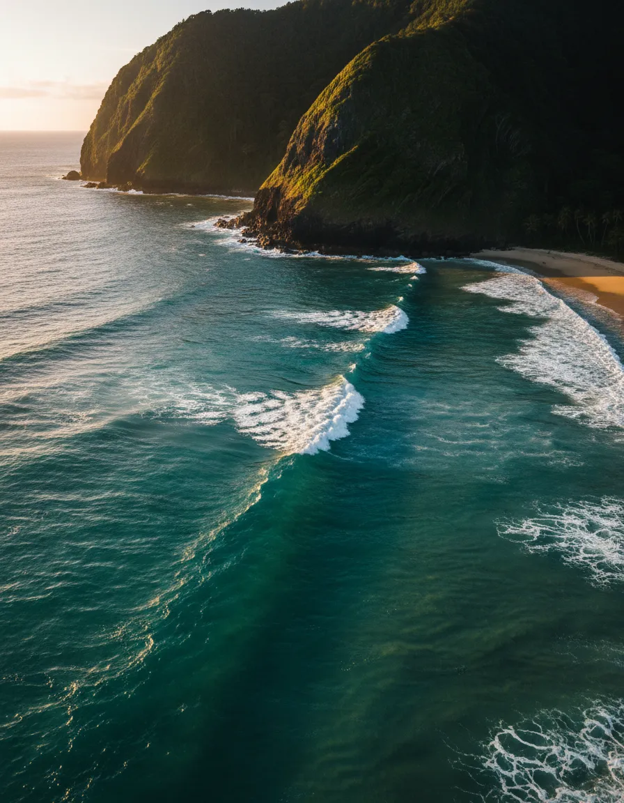 Cenário realista de viagem em Noronha