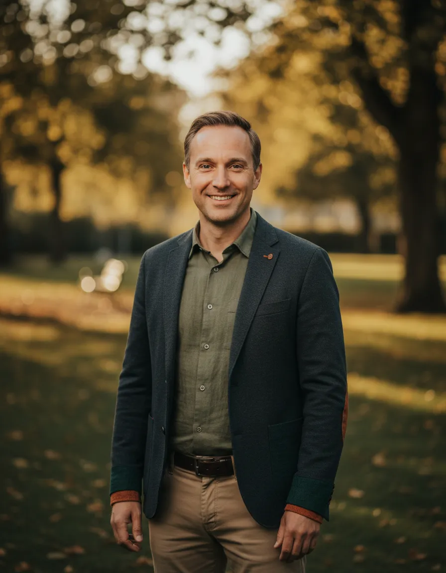 Alan Furrer, Independent LifeWave Brand Partner, in a natural outdoor setting