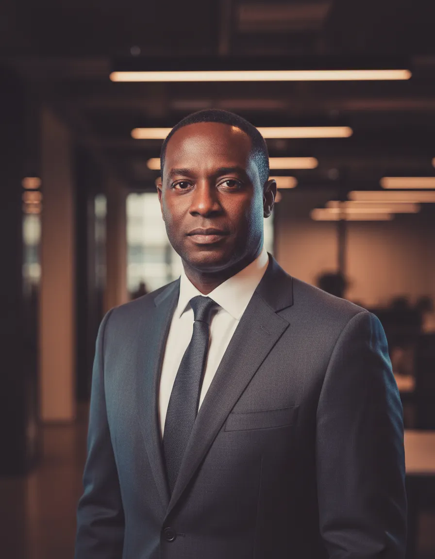Candid portrait of Marcus Thorne