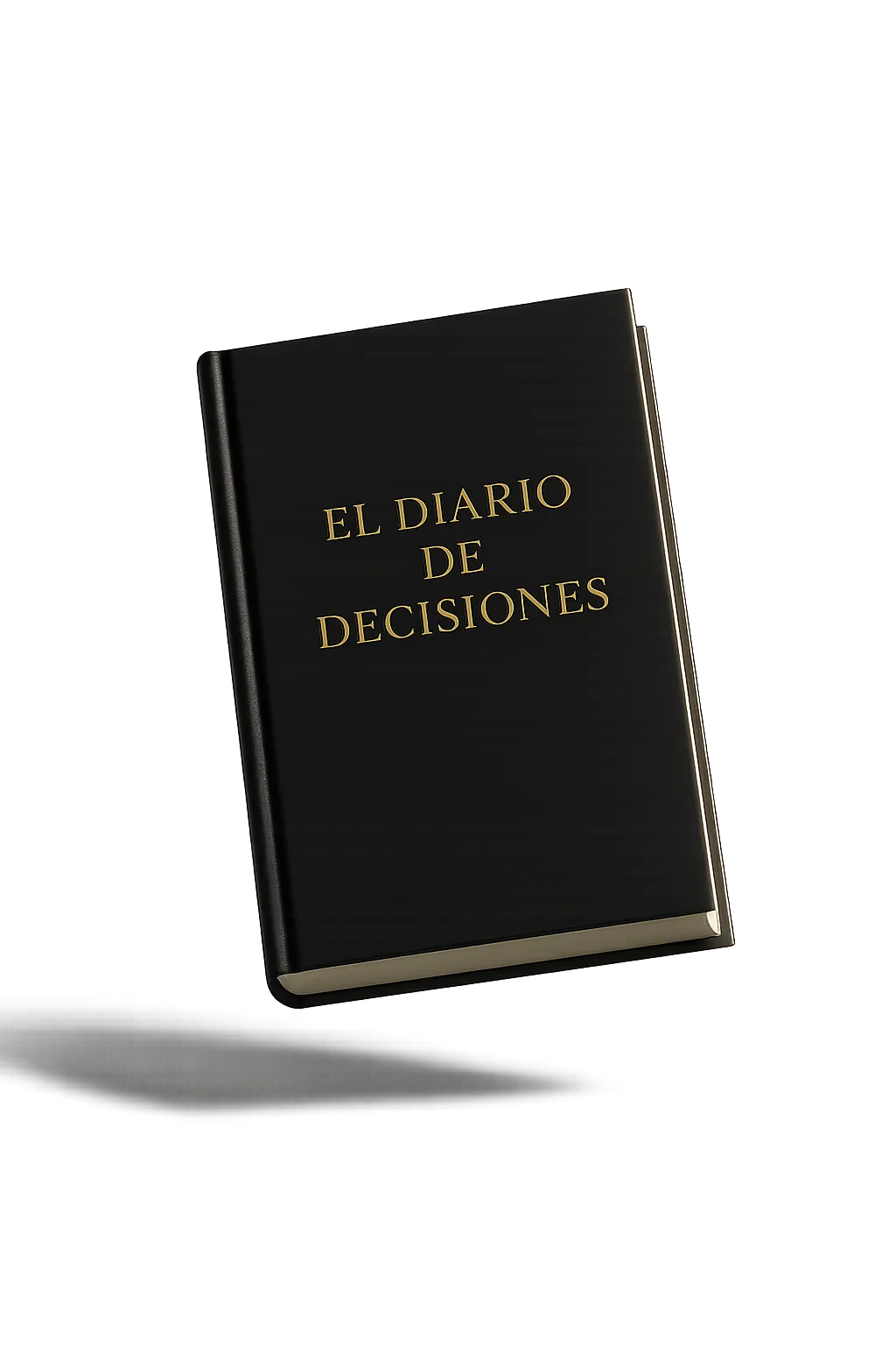 Mockup 3D de El Diario de Decisiones por Gilberto Santos