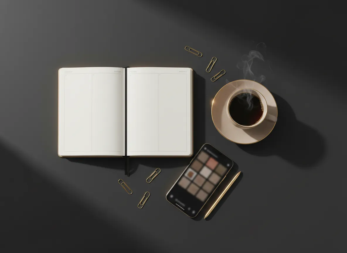Social media marketing strategie op kantoor