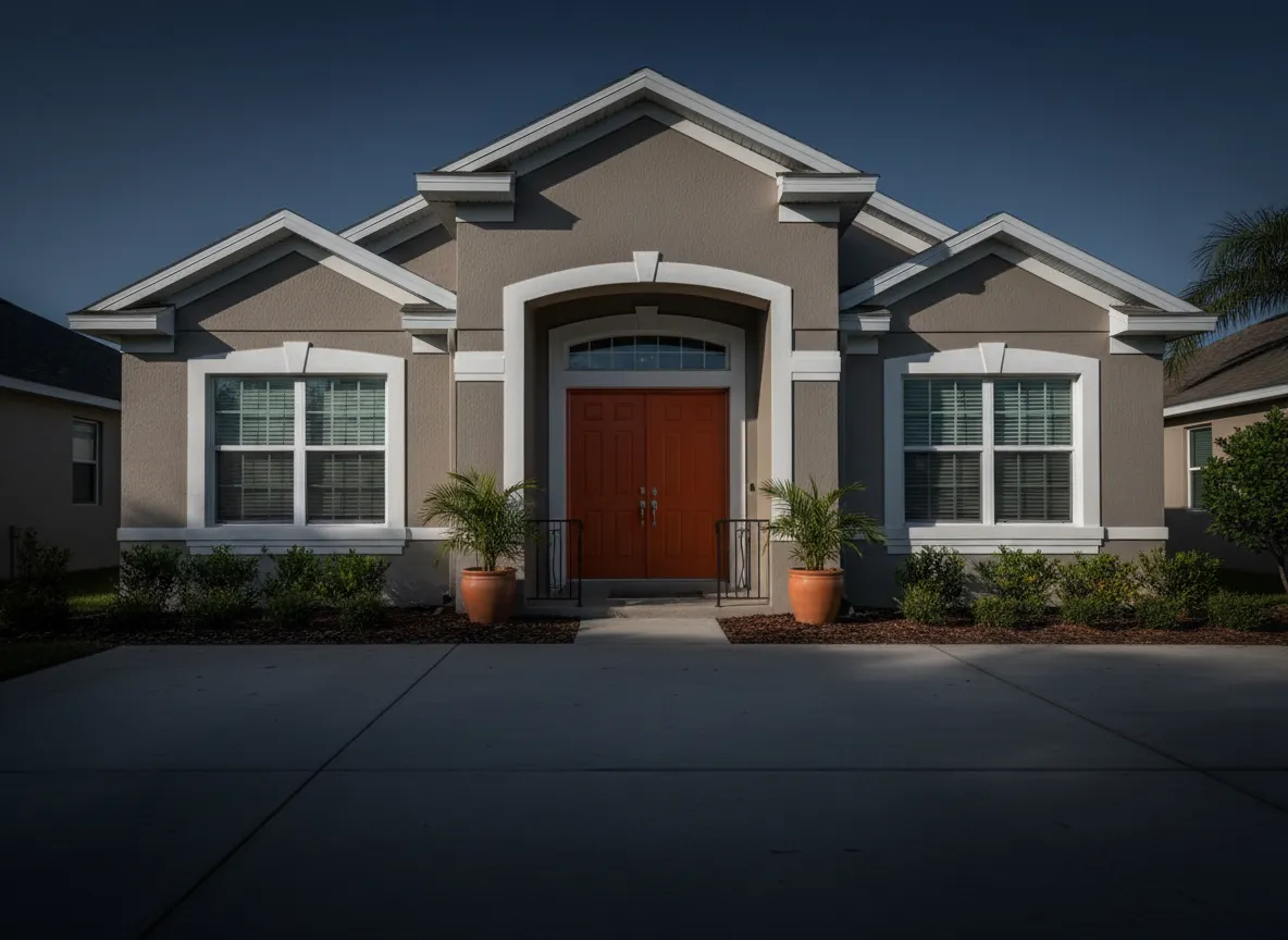 Lakewood Ranch Home Exterior After Repainting