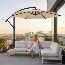 10-Foot Cantilever Patio Umbrella