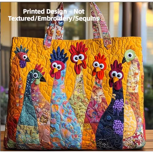 Quilted Tote Bag