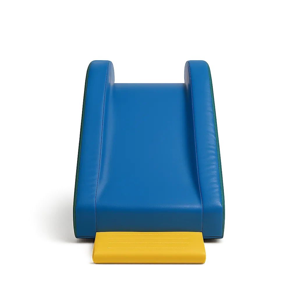 Toddler mini slides in the play area